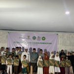 Program 1000 Cahaya Ramadhan, Mahasantri BCB Ma’had Aly Nurul Jadid Gelar Santunan Yatim & Buka Bersama